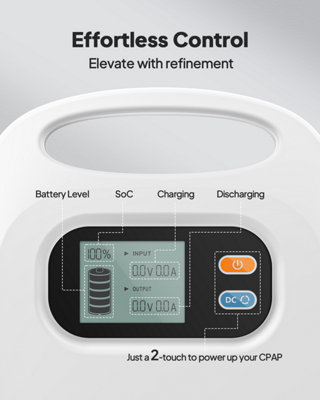 BLUETTI X30 297Wh CPAP Power Bank For Computer - 6