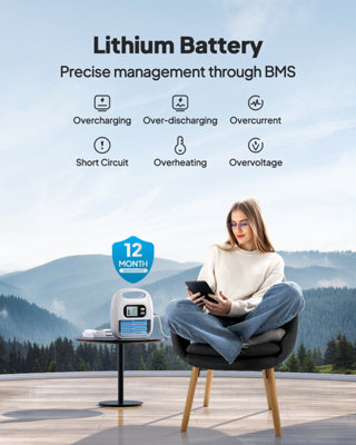 BLUETTI X30 297Wh CPAP Power Bank For Computer - 7