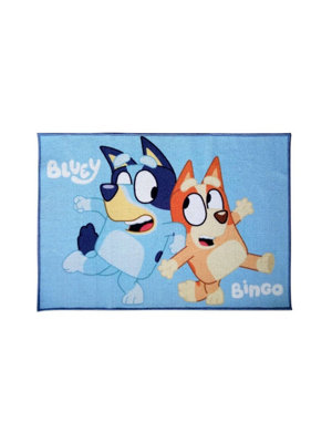 Bluey & Bingo Printed Floor Rug