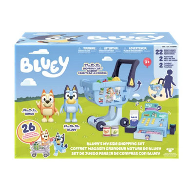 Bluey's My Size Shopping Exclusive Set Complete 22-Piece Pretend Play ...