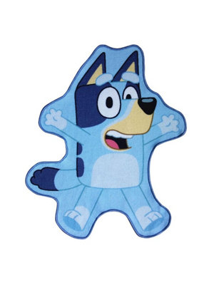 Bluey Shaped Non Slip Rug Kids