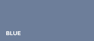 Blue paint colour.