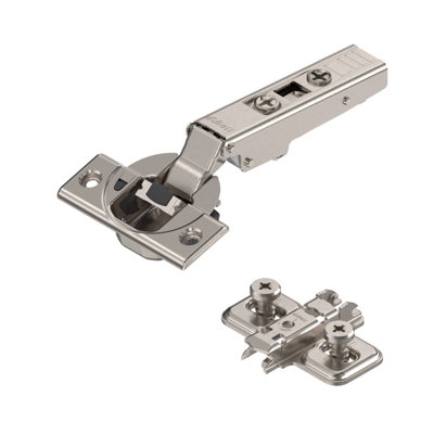 BLUM Soft Close Hinge Set BLUMOTION 110 ( 71B3550 + Mounting Plate 173L8100 ) 1 PCS