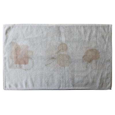 Blush, pink, ivory, beige watercolor Illustration and gold elements (Bath Towel) / Default Title Price Comparisons | Compare The Build