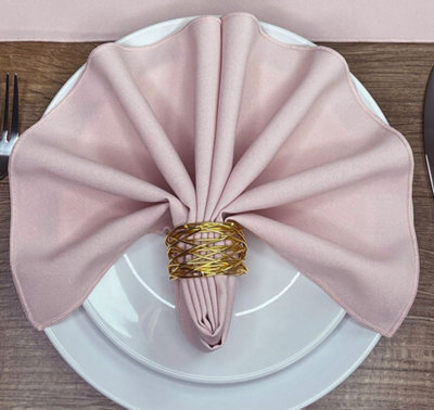 Blush Pink Napkins 38cm x 38cm (15 x 15)