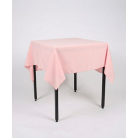 Blush Pink Square Tablecloth 121cm x 121cm  (48" x 48")