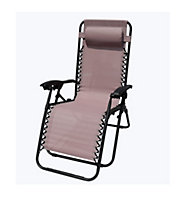 Blush Pink Zero Gravity Chair Lounger