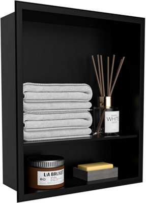 WAASOSCON Stainless Steel Shower Niche 27.5 X 11 X 5inch Wall Niche