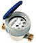 Bmeters 1/2 Inch Cold Water Flow Meter Single Jet Semi-dry Dial Protected Rolls