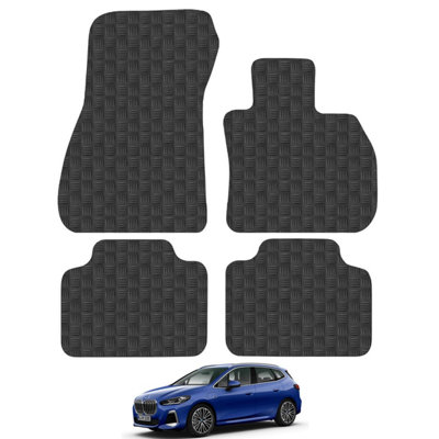 BMW 2 Series Active Tourer 2014-2021 Car Floor Mats Rubber Tailored Fit Set 4pcs