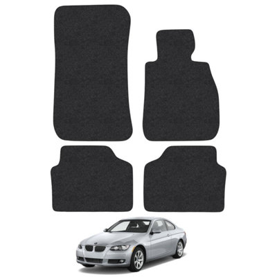 BMW 3 Series 2005-2013 E90/E91 Car Floor Mats Carpet Tailored Fit Anti-Slip 4pcs