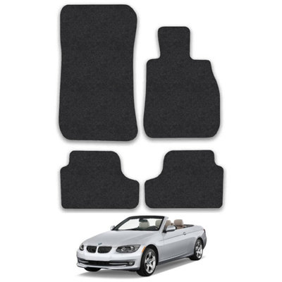 BMW 3 Series 2007-2013 E93 Cabriolet Car Floor Mats Carpet Tailored Fit 4pcs Set