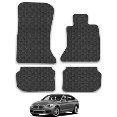 BMW 5 Series 2010-2016 F07 GT Car Floor Mats Rubber Tailored Fit Heavy-Duty Set