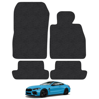 BMW 8 Series G15 Coupe 2018-On Car Floor Mats Carpet Tailored Fit Set Anti-Slip