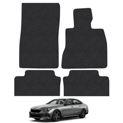 BMW i5 2023-Onwards Car Floor Mats Carpet Tailored Fit Set Anti-Slip 4pcs Set