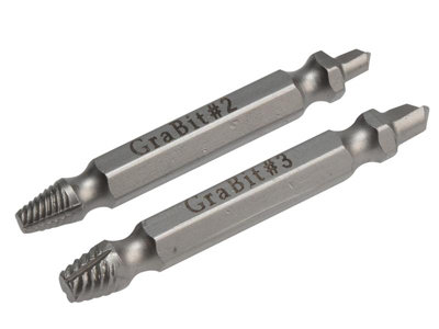 BOA Grabit 2-Piece Screw and Bolt Remover Set for Quick Fixes