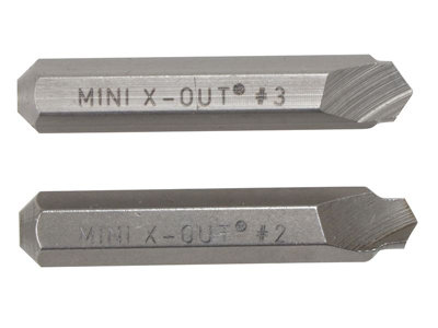 BOA - Mini X-Out Screw Extractors Wood Screw Sizes No.6-10