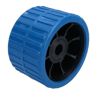 Boat / Jetski / Dinghy Trailer Ribbed Roller NON MARKING 15mm Bore UBR44