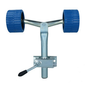 Boat Roller Wing Bracket & Stem Post with Non Marking Rollers Dumbbell Trailer