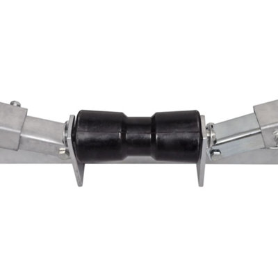 Boat Trailer Bottom Support Bracket With Keel Rollers Boat Trailers