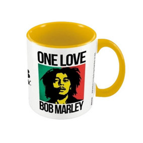 Bob Marley One Love Inner Two Tone Mug Multicoloured (One Size)
