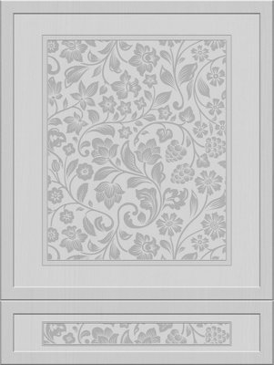 Bobbi Beck eco-friendly art and crafts 3D faux panelling wallpaper