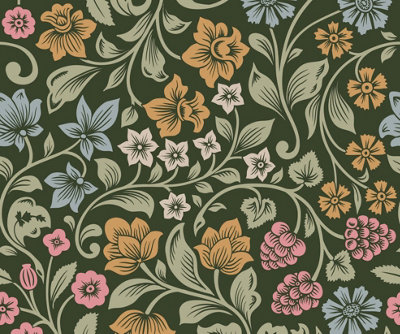 bobbi-beck-eco-friendly-arts-and-crafts-large-floral-print-wallpaper