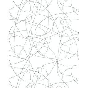 Bobbi Beck eco-friendly Black abstract line wallpaper