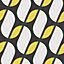 Bobbi Beck eco friendly Black modern squiggle Wallpaper