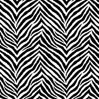 Bobbi Beck eco-friendly black zebra print wallpaper