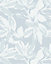 Bobbi Beck eco-friendly Blue abstract painted floral wallpaper