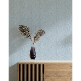 Bobbi Beck eco-friendly Blue rough texture effect wallpaper