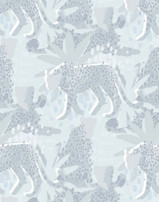 Wallpaper, Eco-Friendly Tropical Leopard Leaf Wallpaper