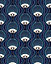 Bobbi Beck eco-friendly Blue vintage evil eye wallpaper