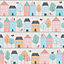 Bobbi Beck eco-friendly childrens toy town wallpaper