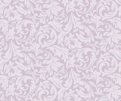 Bobbi Beck eco-friendly decorative baroque leaf wallpaper