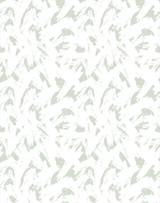Bobbi Beck eco-friendly Green abstract brush stroke wallpaper