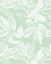Bobbi Beck eco-friendly Green abstract painted floral wallpaper