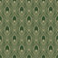 Bobbi Beck eco friendly Green peacock feather Wallpaper