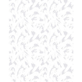 Bobbi Beck eco-friendly Grey abstract brush stroke wallpaper