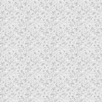 Bobbi Beck eco-friendly grey rabbit wallpaper