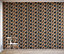 Bobbi Beck eco-friendly hexagonal faux wood wallpaper