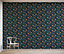 Bobbi Beck eco-friendly lemon and orange fruit wallpaper