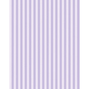 Bobbi Beck eco-friendly Lilac vertical ice cream stripes pastel wallpaper