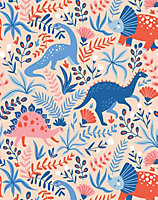 Bobbi Beck eco-friendly Multicolour childrens dinosaur wallpaper