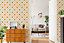 Bobbi Beck eco-friendly multicolour retro star wallpaper