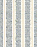 Bobbi Beck eco-friendly Navy woven effect stripe wallpaper