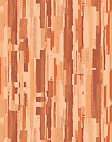 Bobbi Beck eco-friendly Orange abstract stripe wallpaper