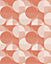 Bobbi Beck eco-friendly Pink bauhaus circle wallpaper