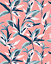 Bobbi Beck eco-friendly Pink illustrative tropical wallpaper
